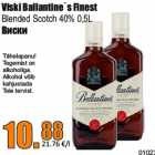 Allahindlus - Viski Ballantine`s Finest