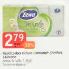 Allahindlus - Tualettpaber Deluxe Camomile Comfort, 3-kihiline