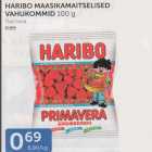 Allahindlus - HARIBO MAASIKAMAITSELISED VAHUKOMMID 100 G