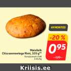 Maisileib
Chia seemnetega Rimi, 320 g**
