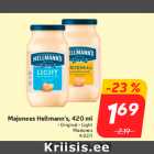 Majonees Hellmann's, 420 ml
