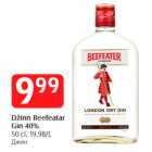 Džinn Beefeatar
Gin 40%