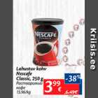 Allahindlus - Lahustuv kohv Nescafe Classic, 250 g