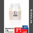 Allahindlus - Basmati riis, 1 kg