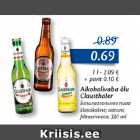 Allahindlus - Alkohoolivaba õlu Clausthaler