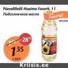 Allahindlus - Päevalilleõli Maxima Favorit, 1 l