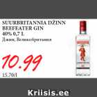 SUURBRITANNIA DŽINN
BEEFEATER GIN