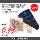 Allahindlus - ESTOVER ROYAL BLUE
SINIHALLITUSJUUST