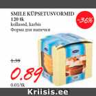 Allahindlus - SMILE KÜPSETUSVORMID
120 tk