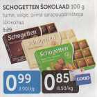 SCHOGETTEN ŠOKOLAAD 100 G