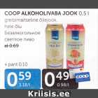 Allahindlus - COOP ALKOHOLIVABA JOOK 0,5 L