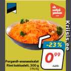 Porgandi-ananassisalat
Rimi kokkadelt, 300 g
