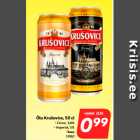 Allahindlus - Õlu Krušovice, 50 cl