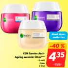 Allahindlus - Kõik Garnier Anti-
Ageing kreemid, 50 ml*** • 6 sorti