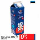 Allahindlus - Piim Alma, 3,5%, 1 l