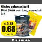 Allahindlus - Niisked puhastuslapid
Casa Clean