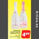 Allahindlus - Prantsusmaa
vahuvein Veuve Du
Vernay Ice, 75 cl***
• 11%
• Rose, 11,5%