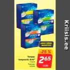 Allahindlus - Tampax
tampoonid, 18 tk*
• 3 sorti