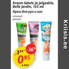 Allahindlus - Kreem kätele ja jalgadele, Belle Jardin, 125 ml