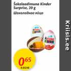 Allahindlus - Šokolaadimuuna Kinder Suprise, 20 g