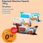 Allahindlus - Küpsised Maxima Favorit, 160 g