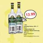 Alkohol - • Viin
Zeljonaja Marka, 40%, 1 l
Водка
• Maitsestatud viin
Zeljonaja Marka Kedrovaja,
40%, 1 l