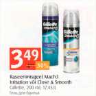 raseerimisgeel Mach3 Irritation või Close & Smooth