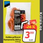 Allahindlus - Kuldne grillvorst
Rannarootsi, 800 g