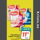 Mähkmed - Püksmähkmed
Huggies, 52-58 tk
