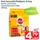 Kuiv koerasööt Pedigree, 2,6 kg

