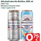 Alkoholivaba õlu Baltika, 450 ml

