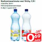 Allahindlus - Karboniseerimata vesi Vichy, 1,5 l

