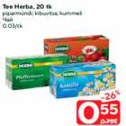 Tee Herba, 20 tk

