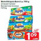 Allahindlus - Biskviitküpsis Barni Lu, 150 g

