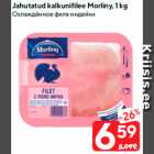 Jahutatud kalkunifilee Morliny, 1 kg
