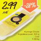 Allahindlus - Kuninga Gouda Argipäeva juust, 500g