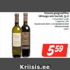 Allahindlus - Gruusia geograafilise
tähisega vein Iveriuli, 75 cl