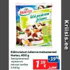 Külmutatud Julienne metsaseened
Hortex, 400 g
