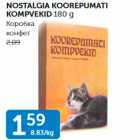 NOSTALGIA KOOREPUMATI KOMPVEKID 180 G