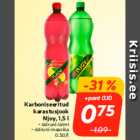 Karboniseeritud
karastusjook
Njoy, 1,5 l