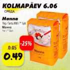 Allahindlus - Manna 1kg/Tartu Mill/*5pk