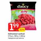 Allahindlus - Külmutatud vaarikad
D’Aucy, 400 g, 4,98/kg