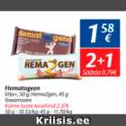 Allahindlus - Hematogeen Vita+, 50 g; hema2gen, 45 g