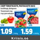 COOP TOMATIKASTE, PASTAKASTE 390 G