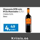 Hispaania KPN vein 
M De Murviedro 
0,75 l