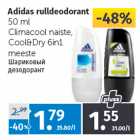 Allahindlus - Adidas rulldeodorant 
50 ml