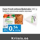 Allahindlus - Fazer Fresh mitmeviljaleivake 
280 g 