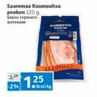 Allahindlus - Saaremaa Kuumsuitsu 
peekon 
120 g 