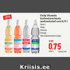 Allahindlus - Vichy Vitamiin 
karboniseerimata 
maitsestatud vesi 0,75 l