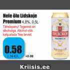 Allahindlus - Hele õlu Lidskoje
Premium